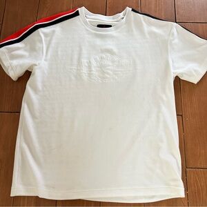 Nike Air Jordan Stamp In Front T-Shirt Ivory Size L